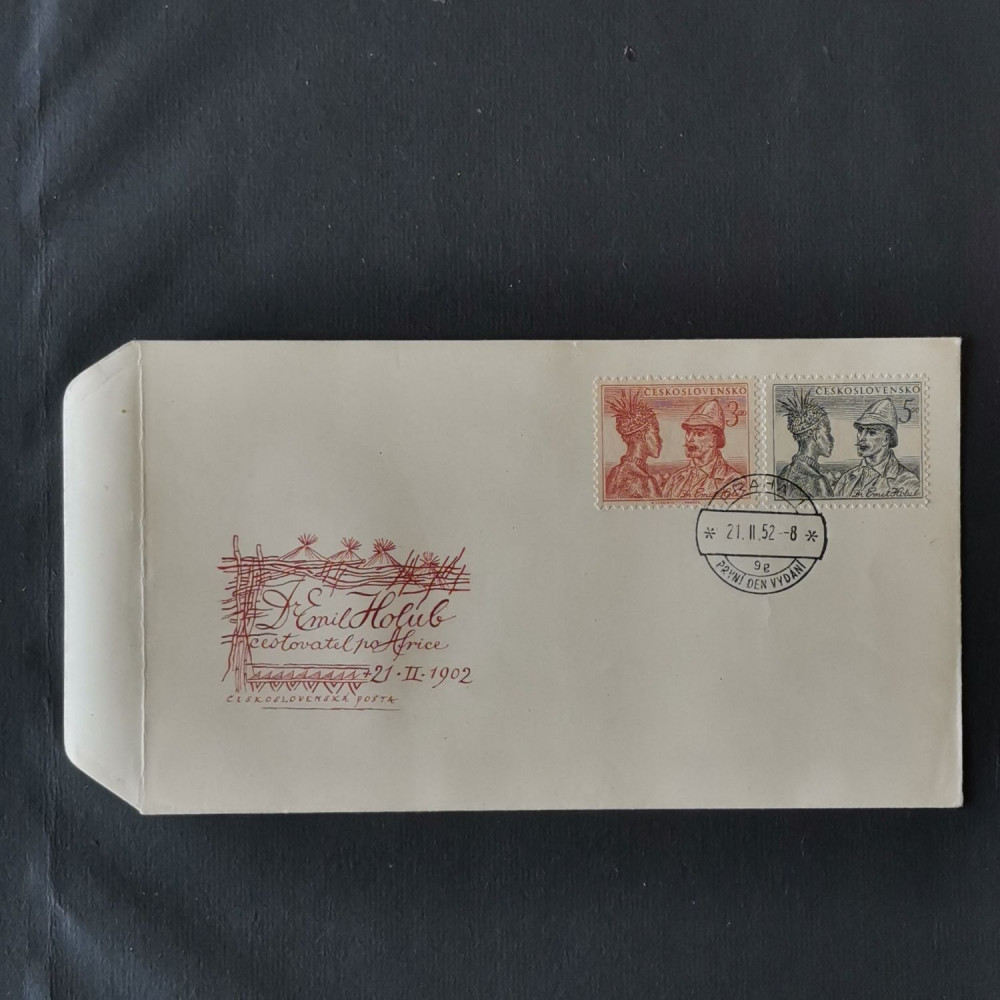 FDC Tchecoslováquia, 3 Kčs-5 Kčs, Mi.707-708, MNH** 