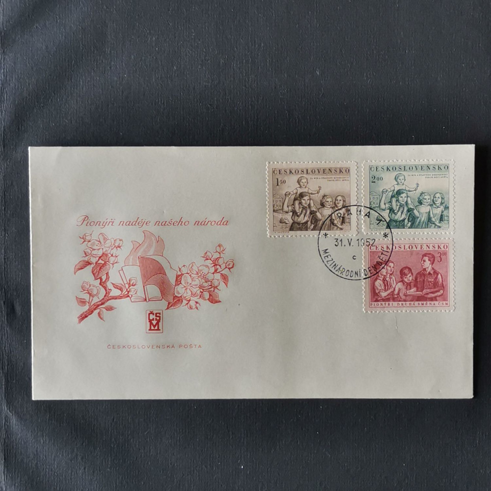 FDC Tchecoslováquia, 1,50 Kčs-3 Kčs, Mi.731-733, MNH** 