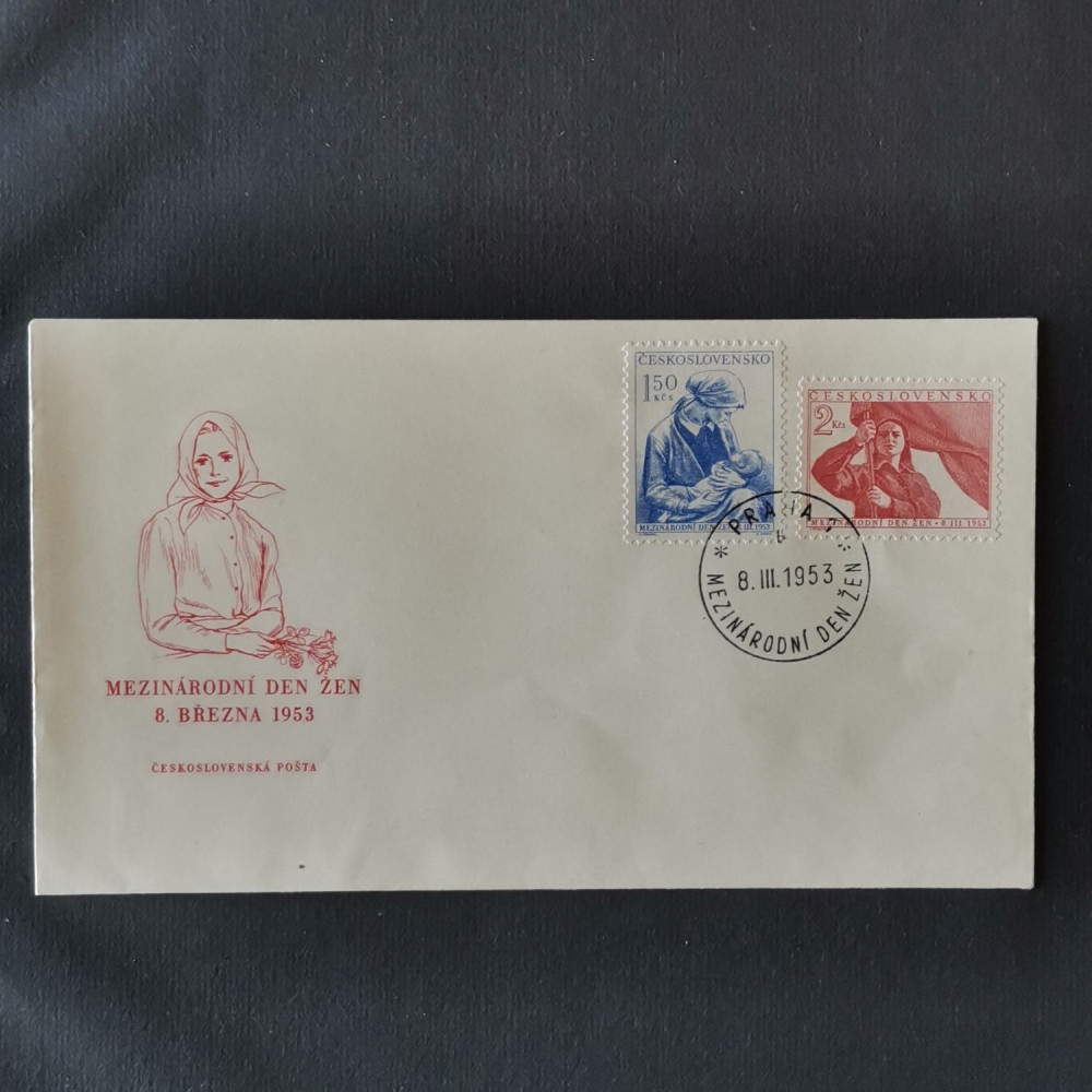 FDC Tchecoslováquia, 1,50 Kčs-2 Kčs, Mi.790-791, MNH** 