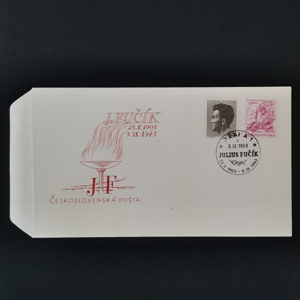 FDC Tchecoslováquia, 40 h-60 h, Mi.819-820, MNH** 
