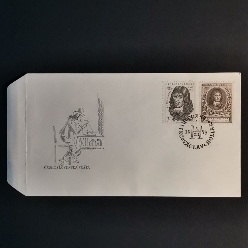 FDC Tchecoslováquia, 30 h-1,20 Kčs, Mi.838-839, MNH** 