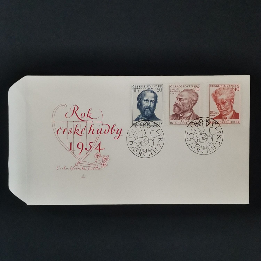 FDC Checoslovaquia, 30 h-60 h, Mi.864-866, MNH** 