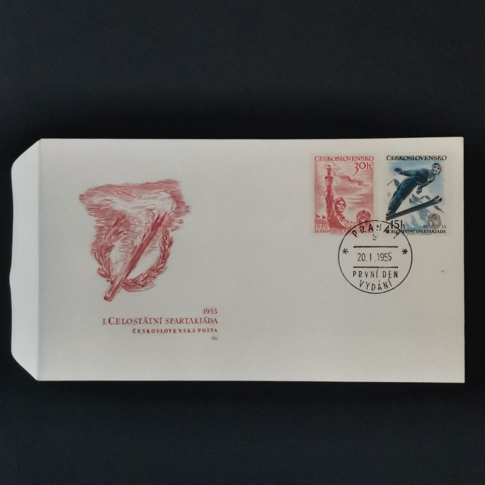 FDC Checoslovaquia, 30 h-45 h, Mi.890-891, MNH** 
