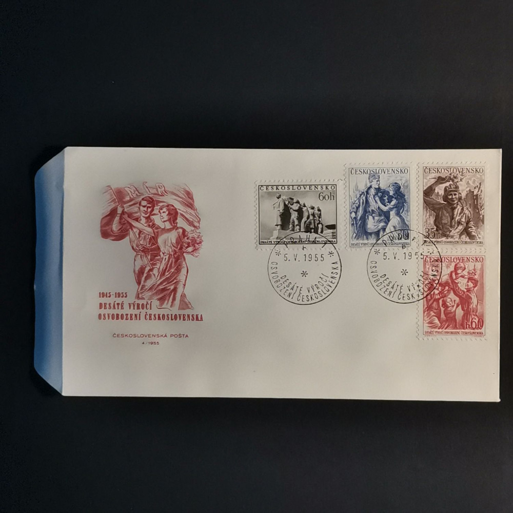 FDC Tschechoslowakie, 30 h-60 h, Mi.902-905** 