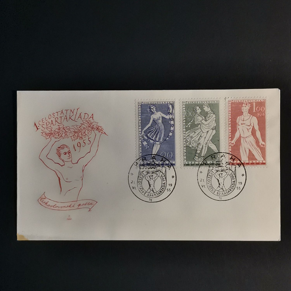 FDC Checoslovaquia, 20 h-60 h, Mi.917-918, MNH** 
