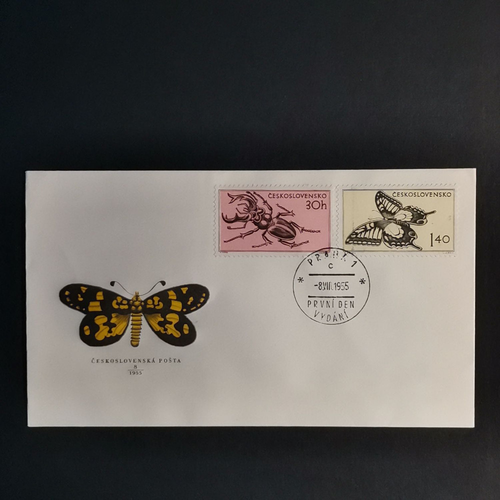 FDC Checoslovaquia, 30 h-1,40 Kčs, Mi.926-928, MNH** 