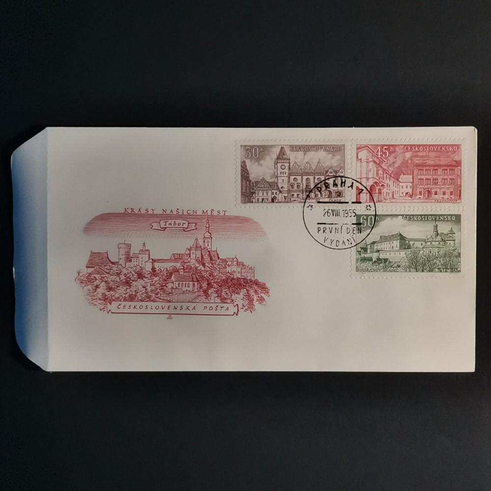 FDC Checoslovaquia, 30 h-60 h, Mi.930-932, MNH** 
