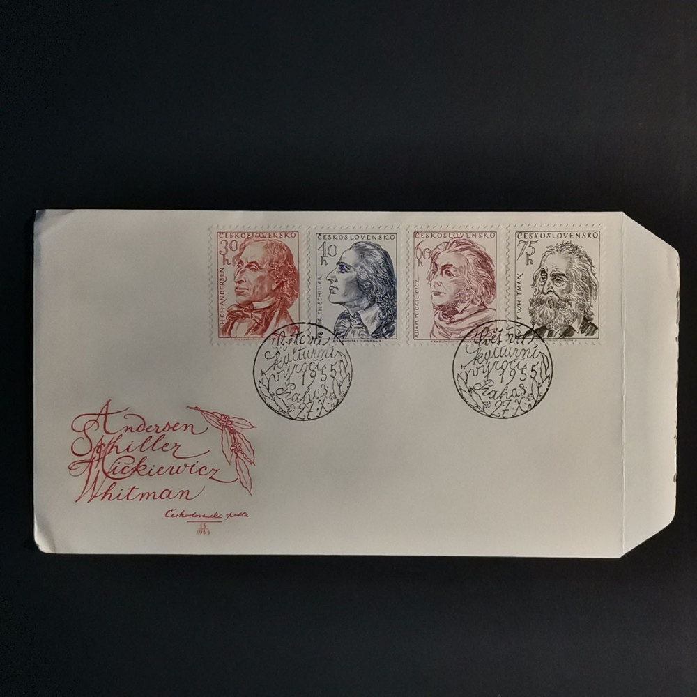 FDC Checoslovaquia, 30 h-75 h, Mi.941-944, MNH** 