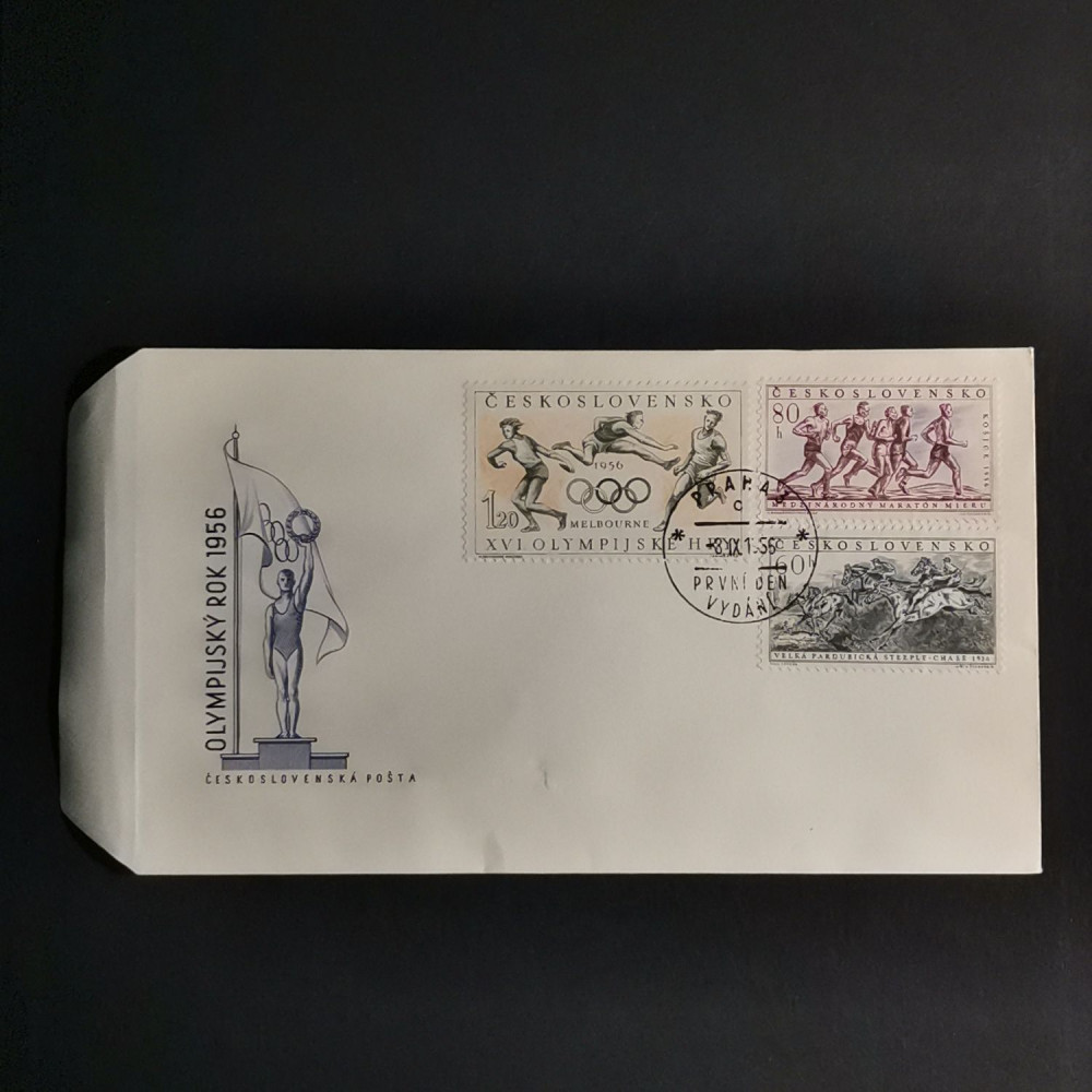FDC Tschechoslowakie, 60h-1,20Kčs, Mi.981-983** 