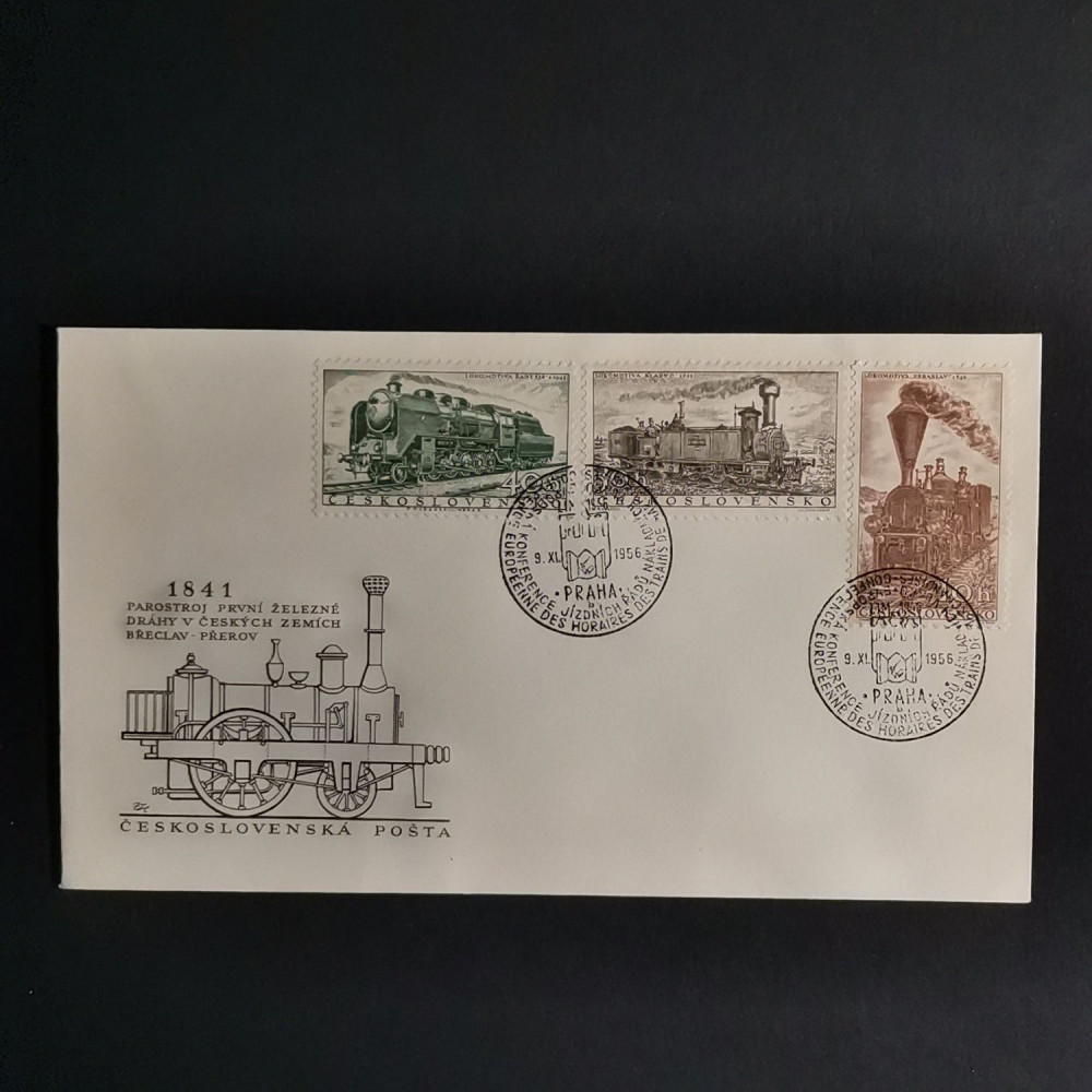FDC Tchecoslováquia, 10h-40h, Mi.988-990, MNH** 