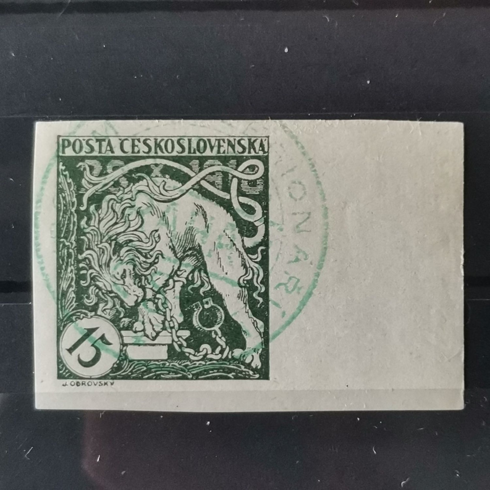 Selo Tchecoslováquia, 15h, Mi.34, MNH** 