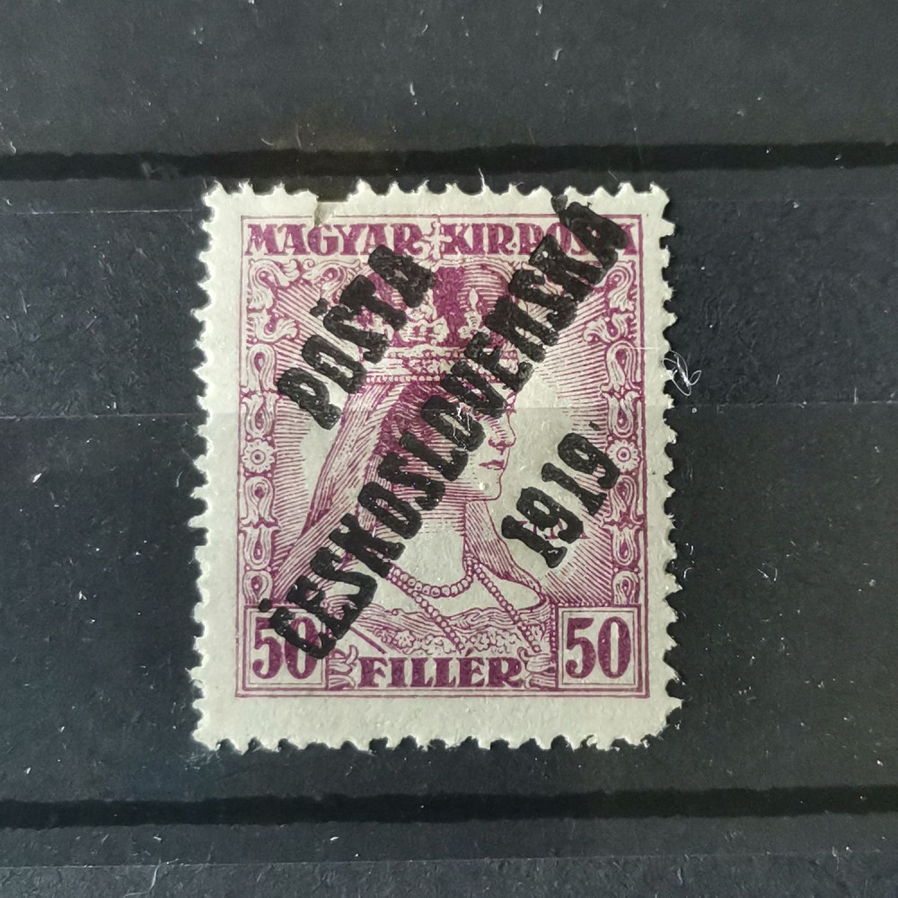 Briefmarke Tschechoslowakie PČ 1919 , 50f, Mi.142* 