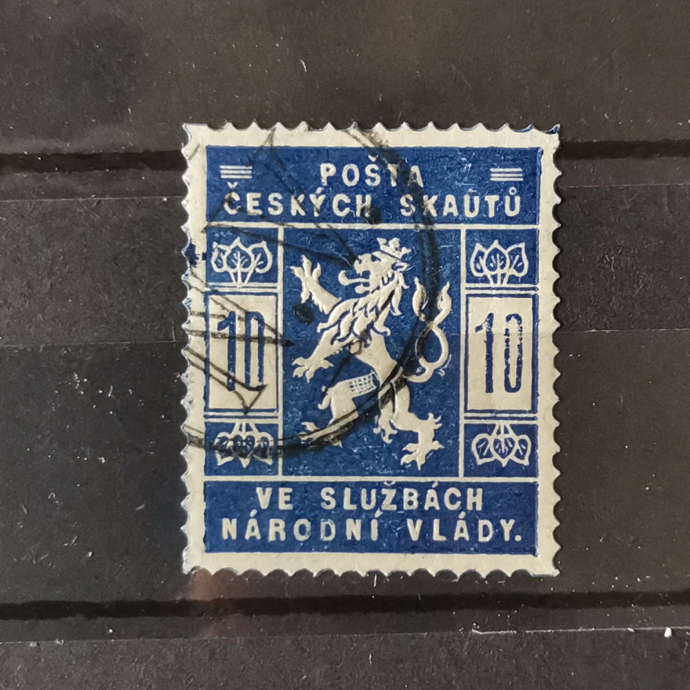 Briefmarke Tschechoslowakie, 10h, Mi.I # 