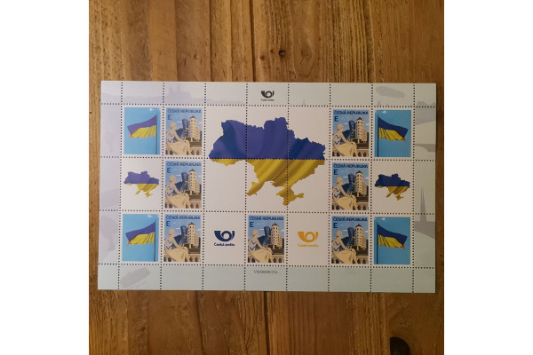 Přepážkový list PL ČR, 7 x E, Pof.TL-V-354** 