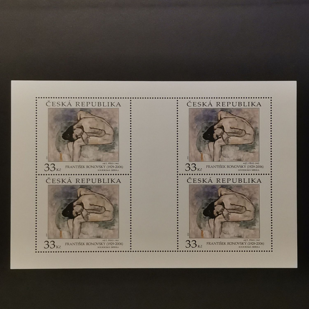 Minipliego PL Czech republic, 4 x 33 Kč, , MNH** 