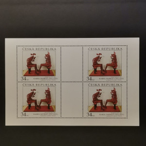 Minipliego PL Czech republic, 4 x 34 Kč, , MNH** 