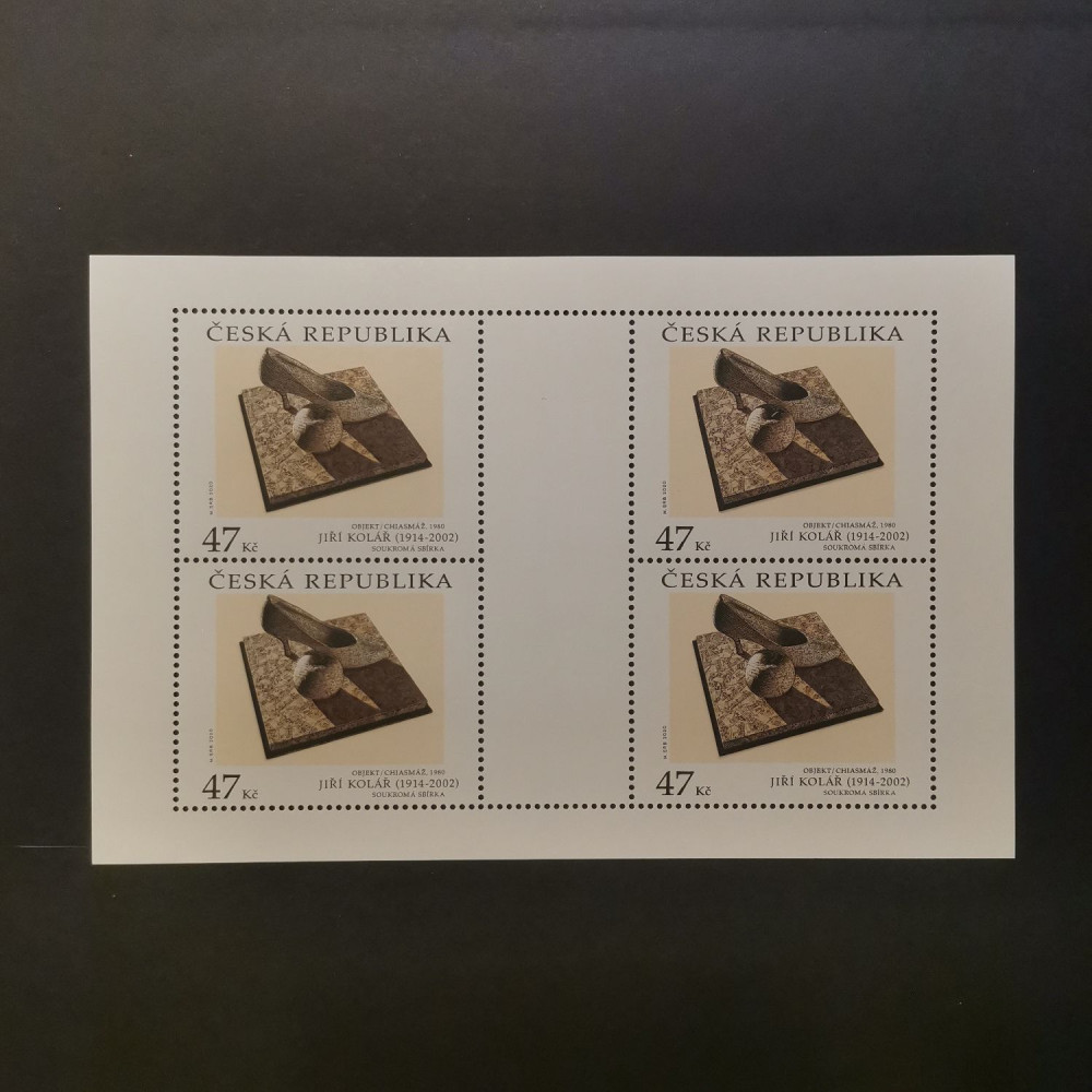 Minipliego PL Czech republic, 4 x 47 Kč, , MNH** 