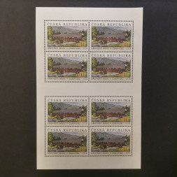 Briefmarken mit Kennzeichen Tschechische Republik, 8 x 11 Kč, ** 