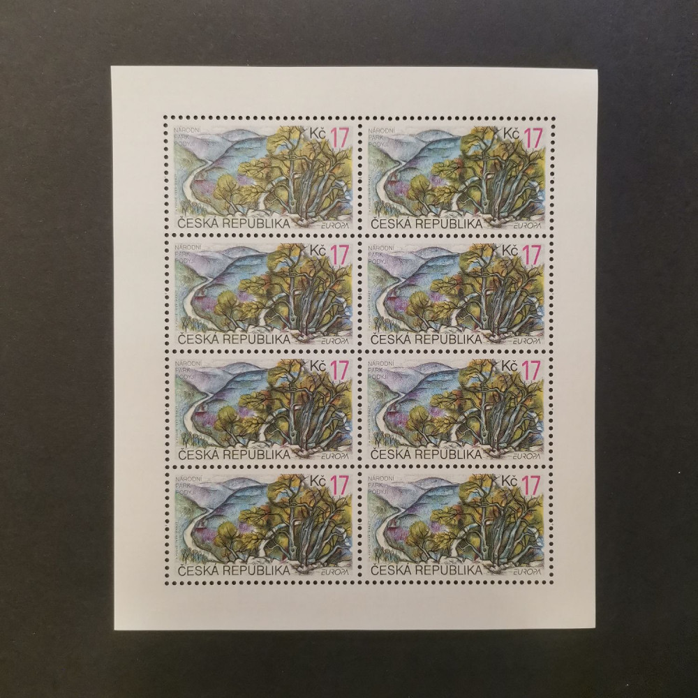 Minipliego PL Czech republic, 8 x 17 Kč, , MNH** 
