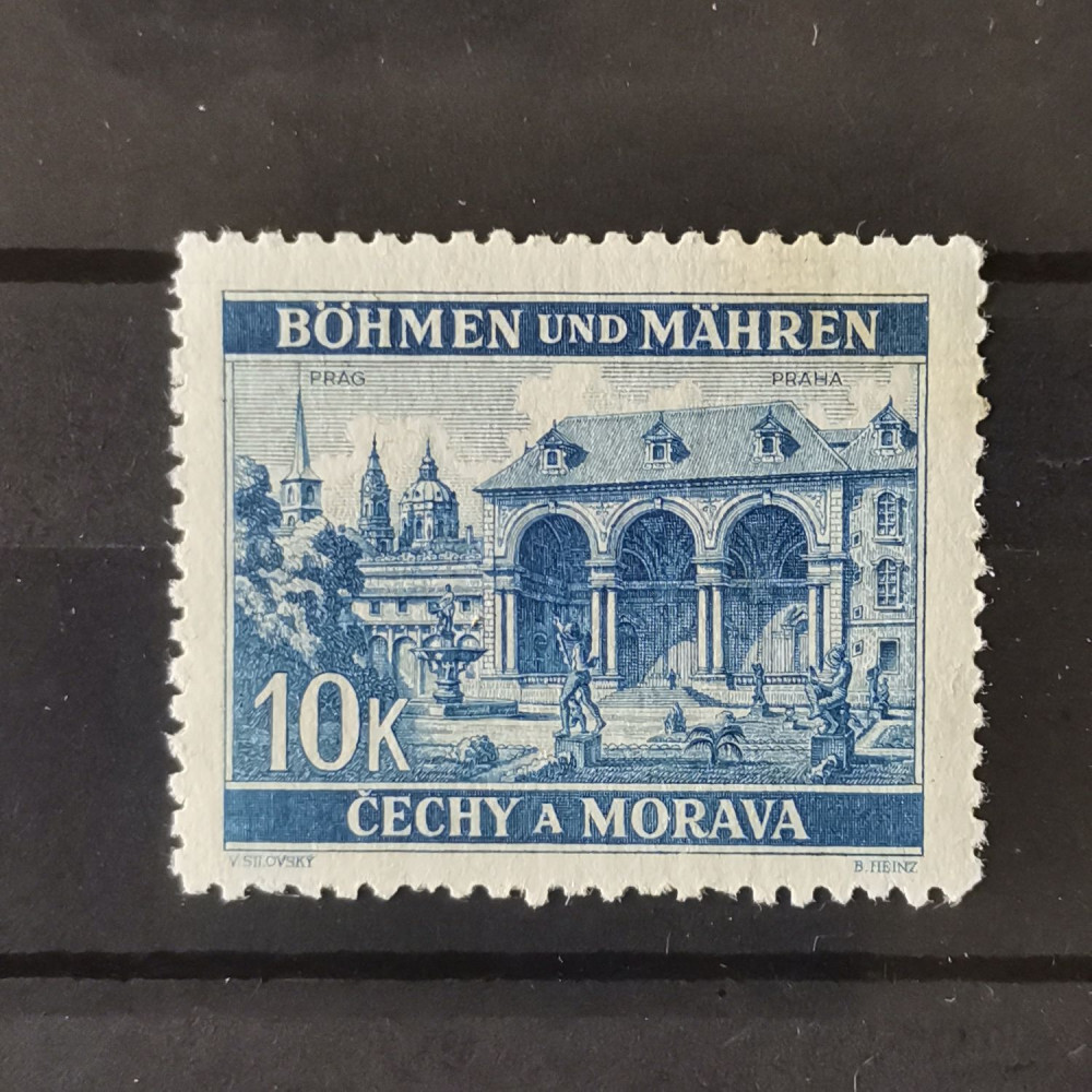 Selo Protetorado da Boêmia e Morávia, 10K, Mi.60, MNH** 