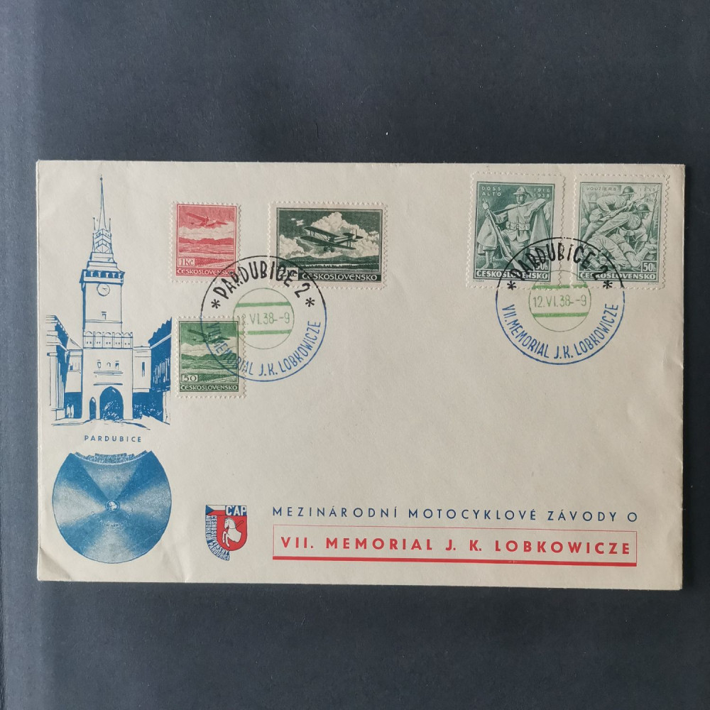 Brief Tschechoslowakie, 50h, Mi.303# 