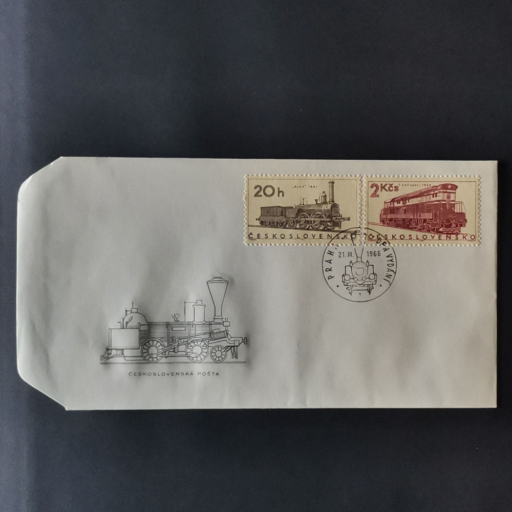 FDC Checoslovaquia, 20h-2Kčs, Mi.1603-1608, MNH** 