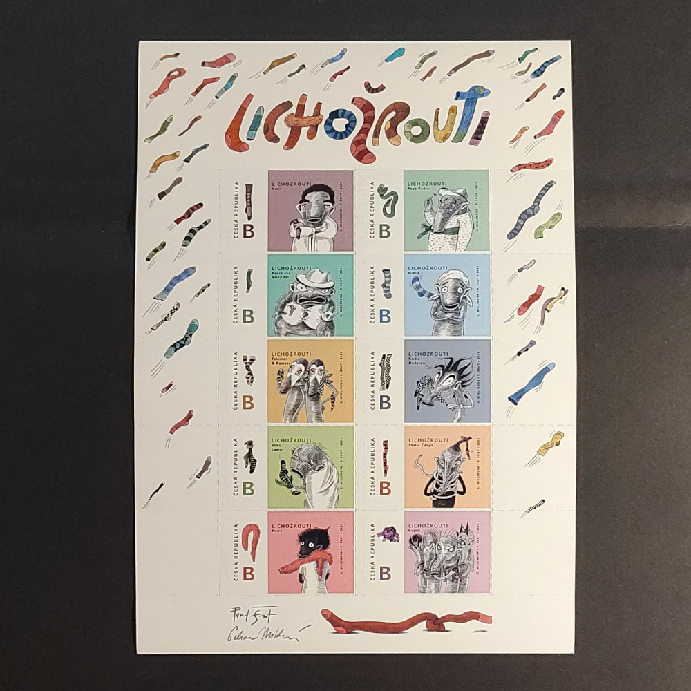 Hojita bloque Czech republic, , MNH** 