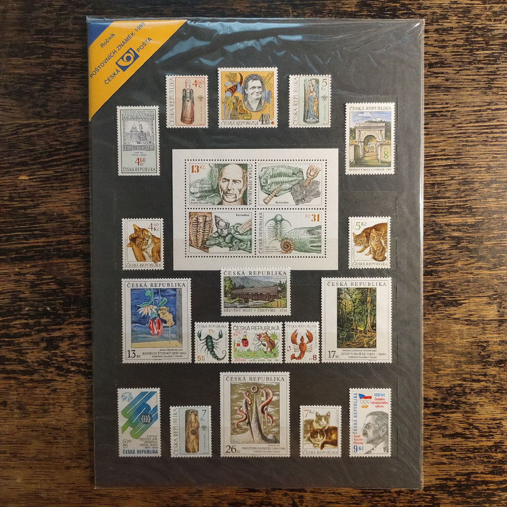 Stamps lot Czechia year 1999 MNH/**