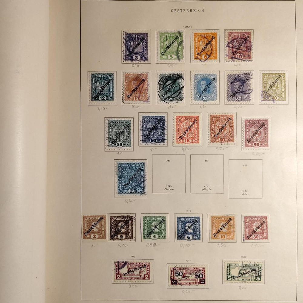 Austria Colección de sellos # 10