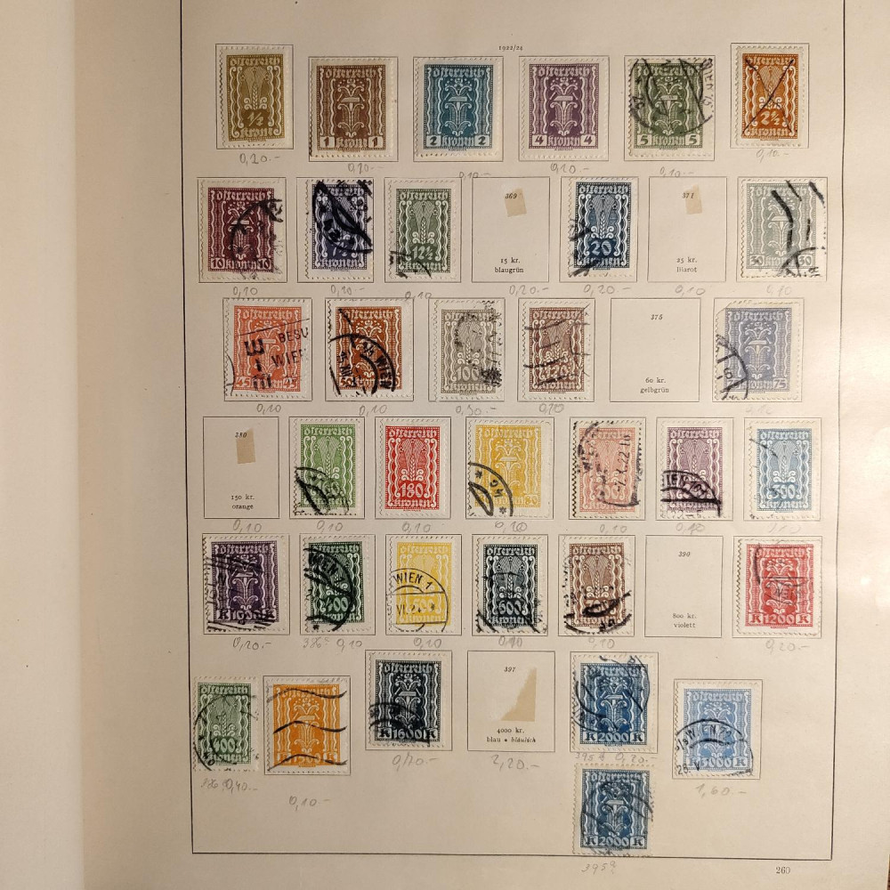 Austria Colección de sellos # 15