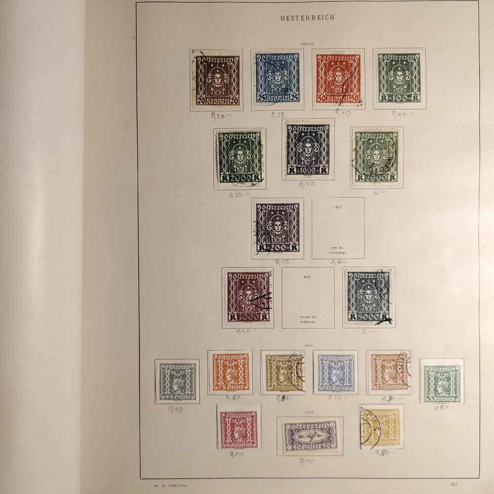Austria Colección de sellos # 16