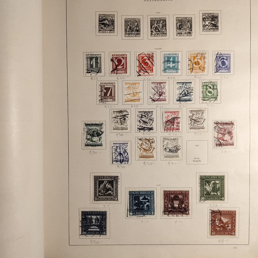 Austria Colección de sellos # 17