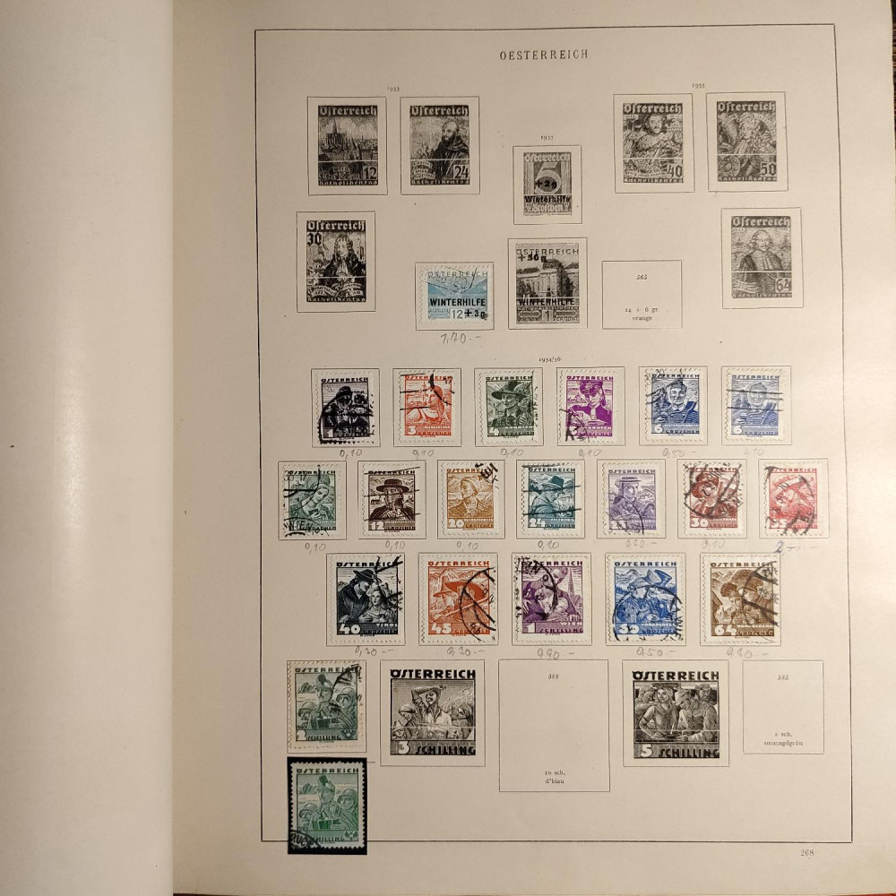 Austria Colección de sellos # 20