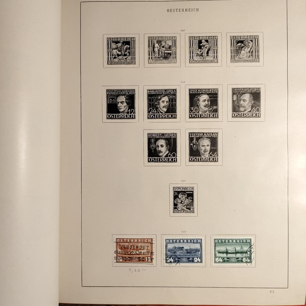 Austria Colección de sellos # 21