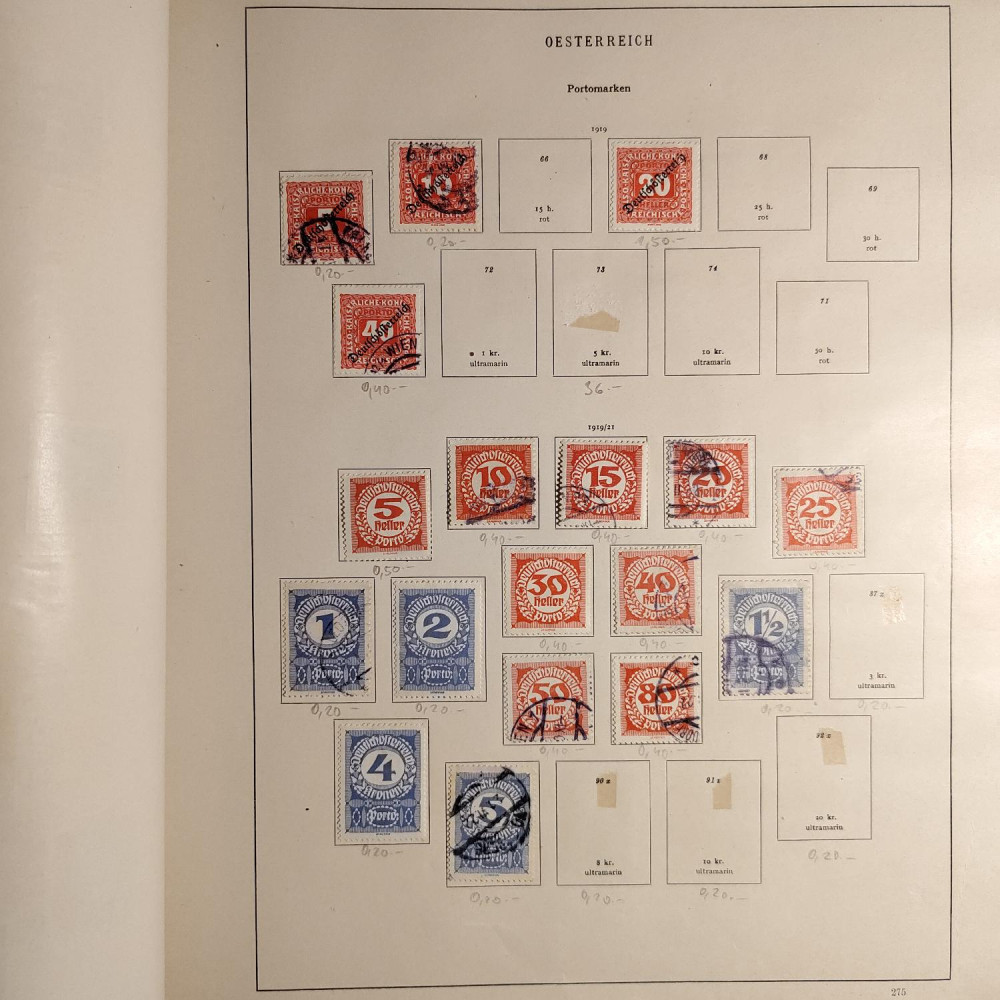 Austria Colección de sellos # 24
