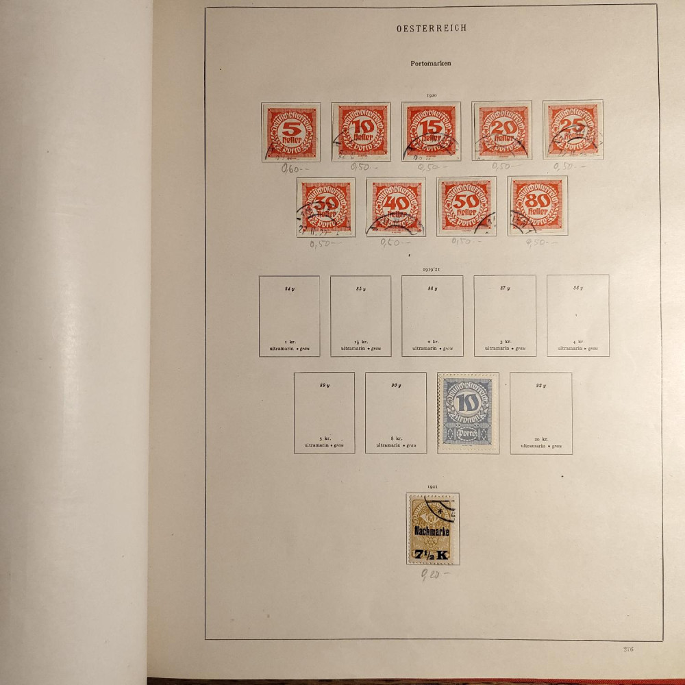 Austria Colección de sellos # 25
