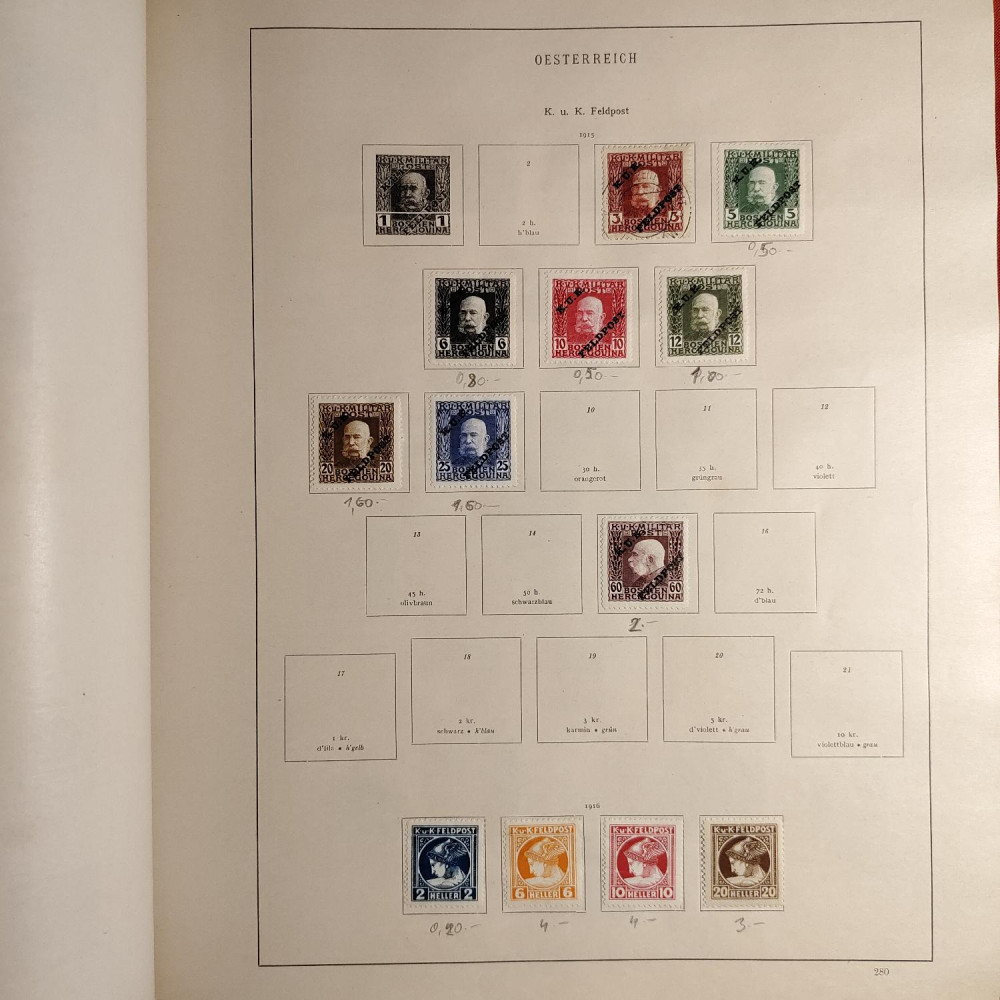 Austria Colección de sellos # 30