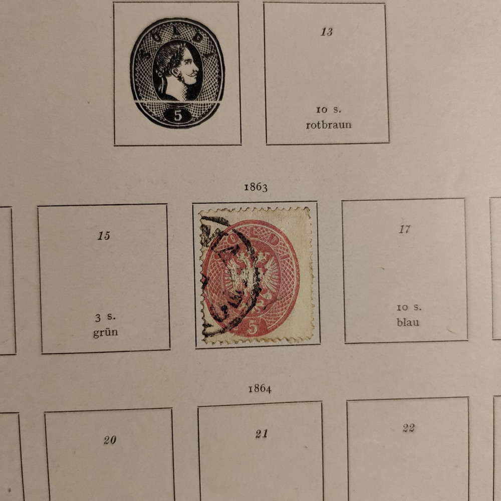 Austria Colección de sellos # 35