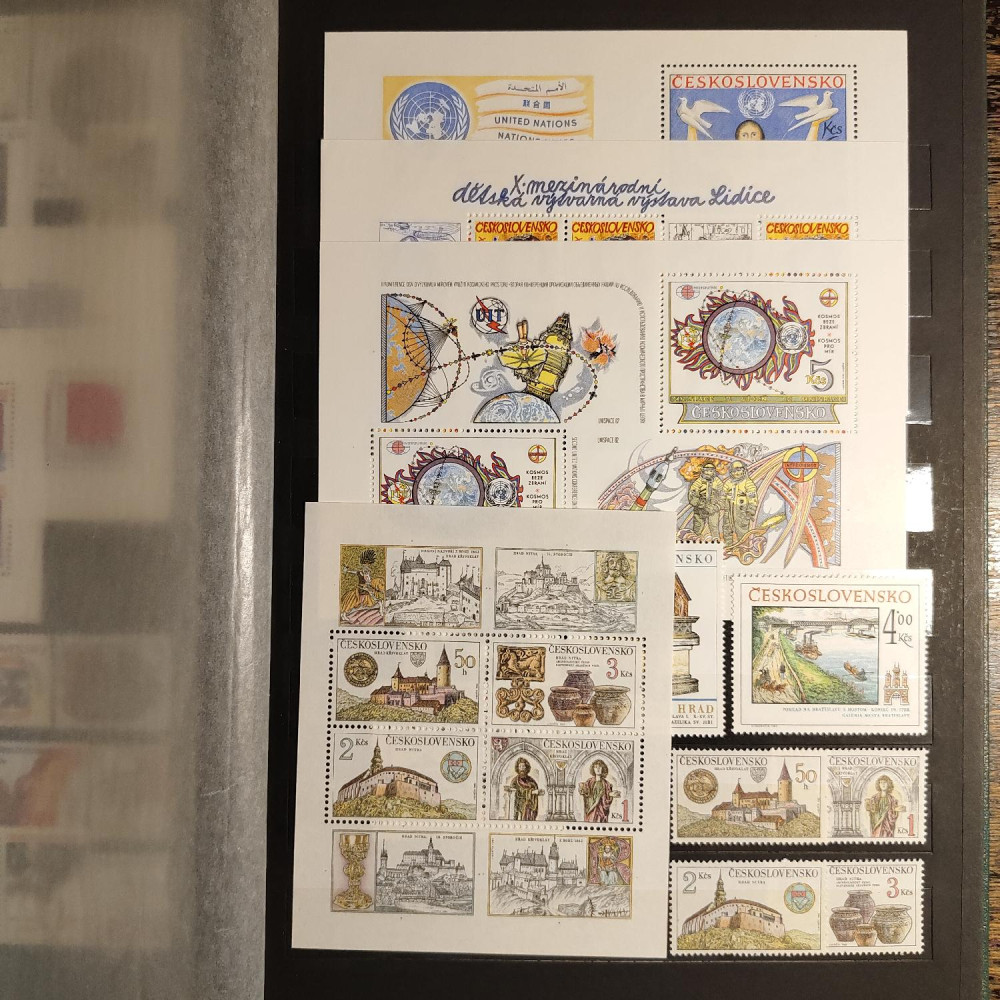 Briefmarken-Sammlung Tschechoslowakie, 1978-1989  7