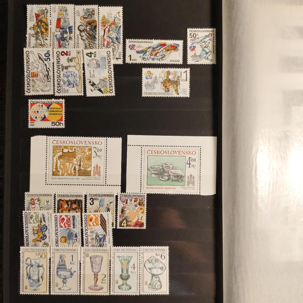 Briefmarken-Sammlung Tschechoslowakie, 1978-1989  10