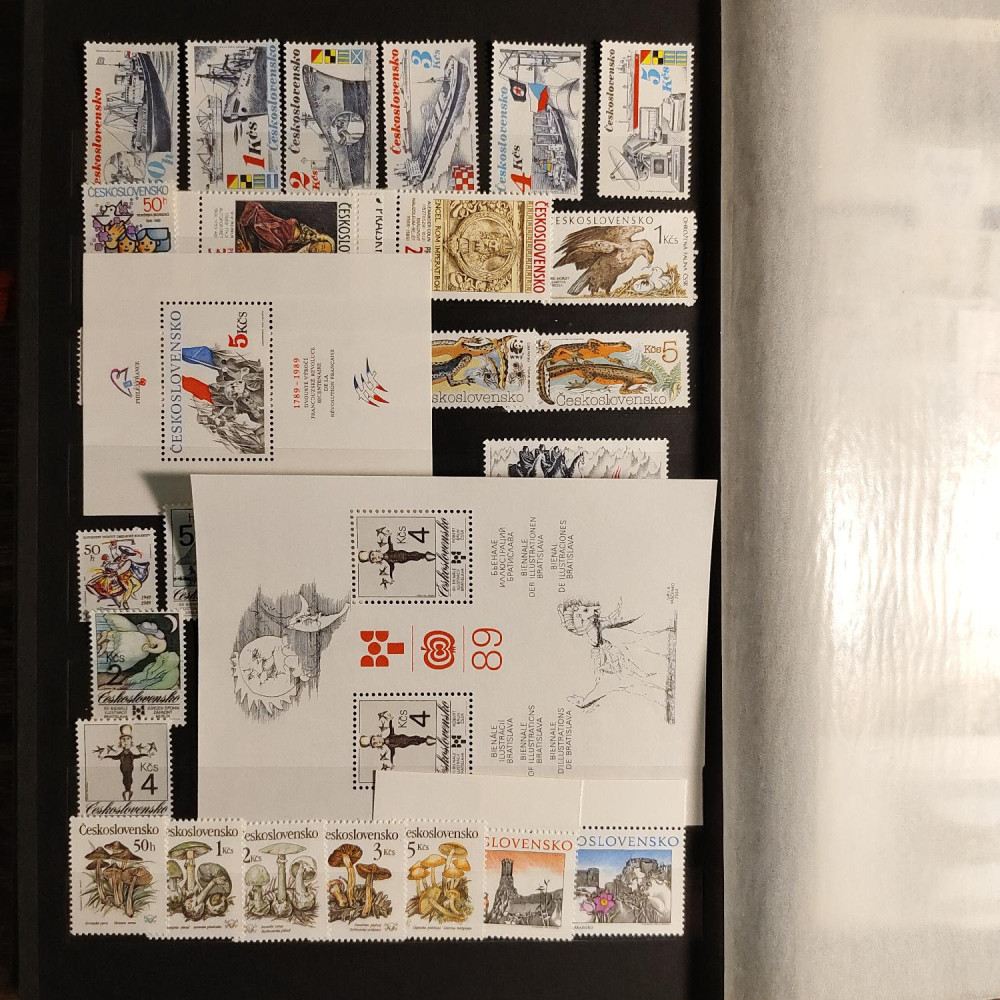 Briefmarken-Sammlung Tschechoslowakie, 1978-1989  14