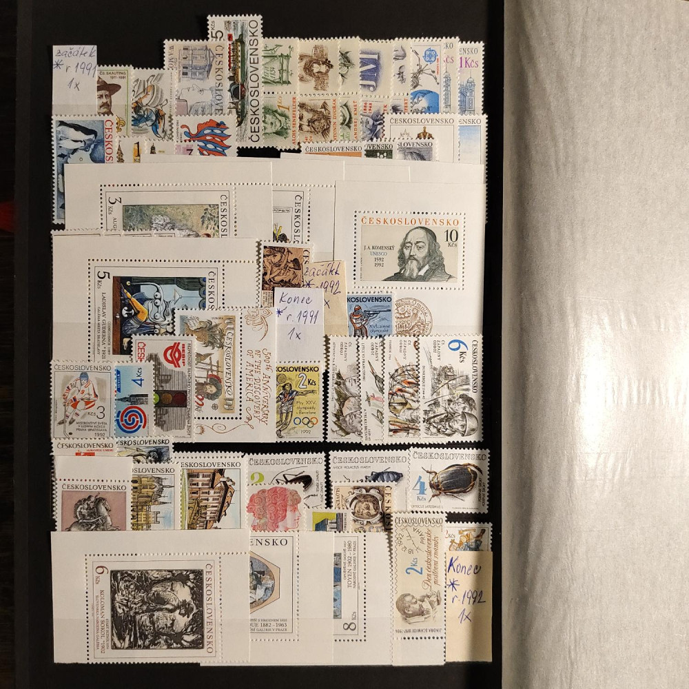 Briefmarken-Sammlung Tschechoslowakie, 1978-1989  16