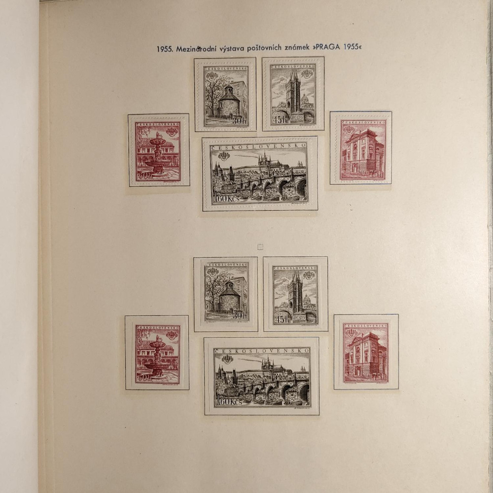 Checoslovaquia Colección de sellos 1955-1962 MNH**/MH*  3