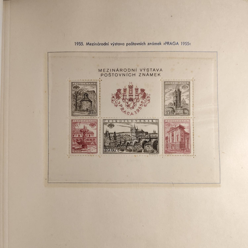 Checoslovaquia Colección de sellos 1955-1962 MNH**/MH*  4