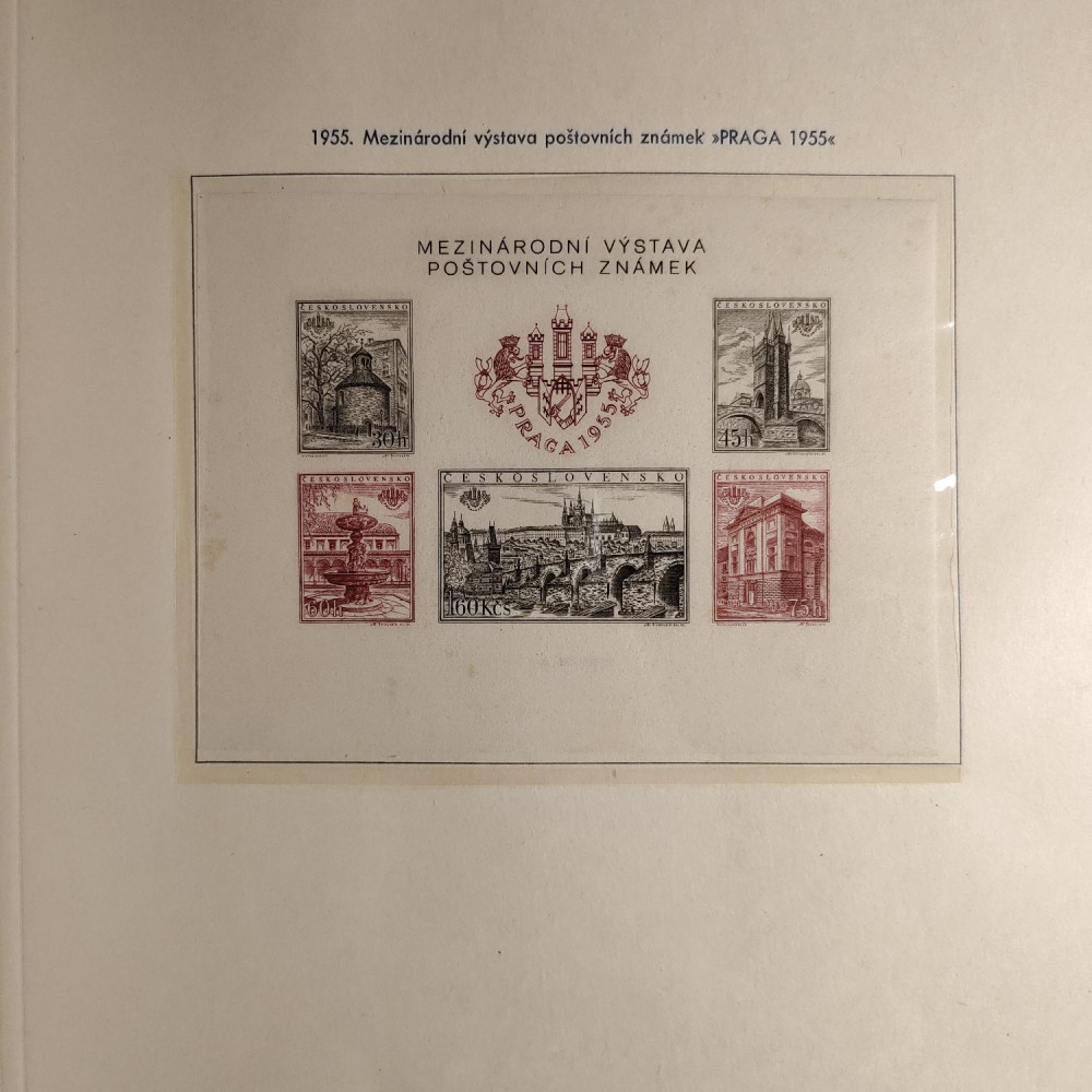 Checoslovaquia Colección de sellos 1955-1962 MNH**/MH*  5
