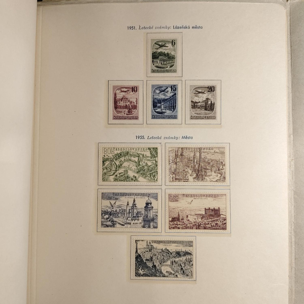 Checoslovaquia Colección de sellos 1955-1962 MNH**/MH*  9