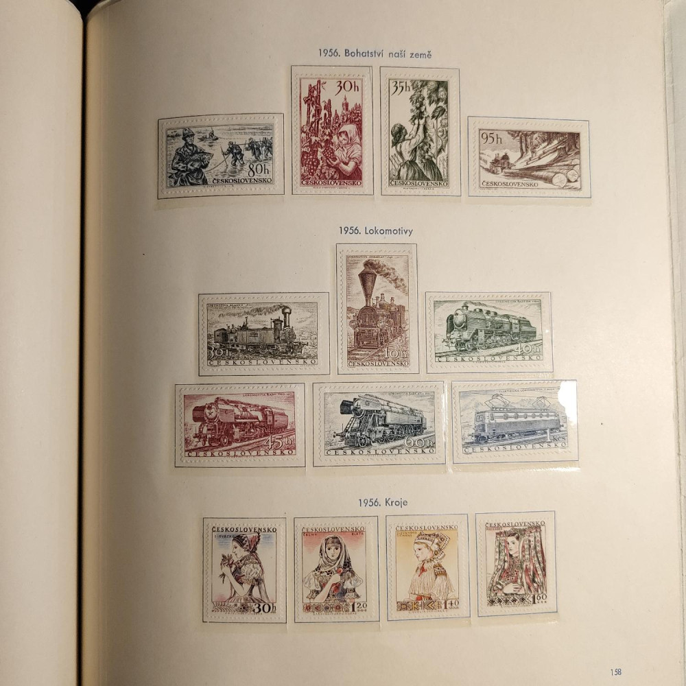 Checoslovaquia Colección de sellos 1955-1962 MNH**/MH*  13
