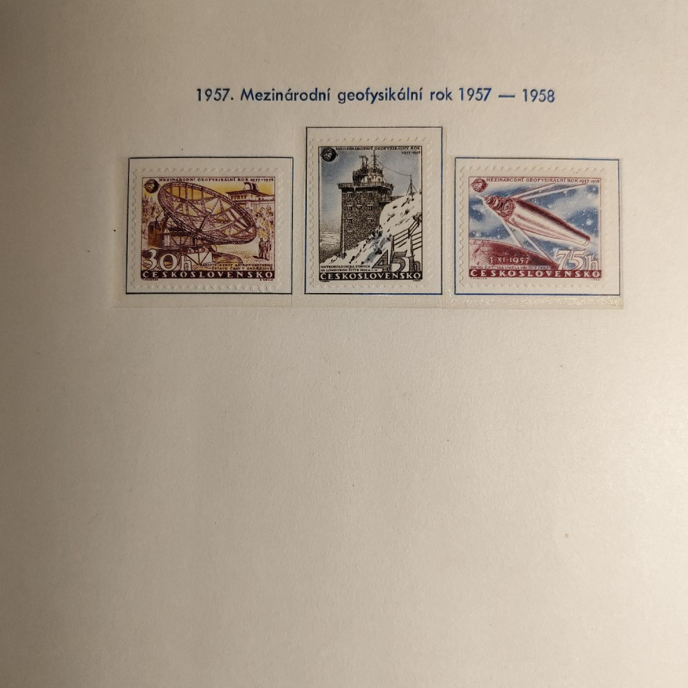 Checoslovaquia Colección de sellos 1955-1962 MNH**/MH*  21