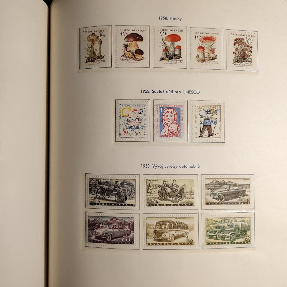Checoslovaquia Colección de sellos 1955-1962 MNH**/MH*  26