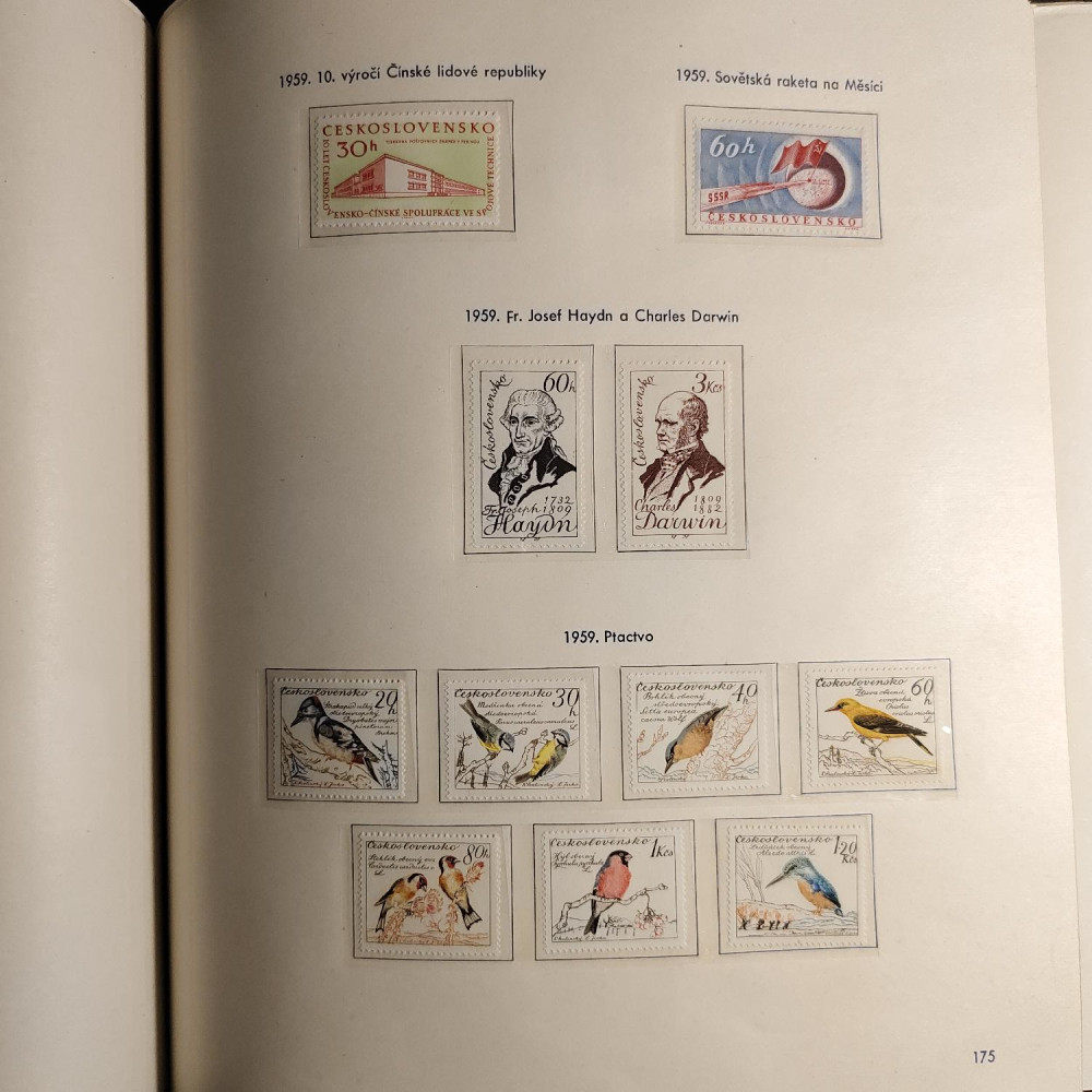 Checoslovaquia Colección de sellos 1955-1962 MNH**/MH*  31
